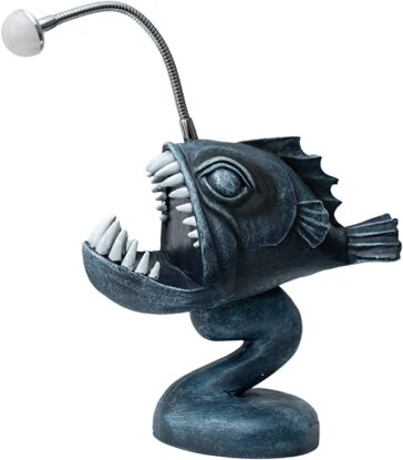 Freaky Fun Angler Fish Lamp, Lantern Fish Light